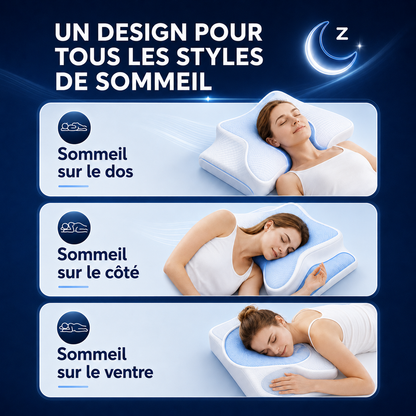 Oreiller à mémoire de forme Solmarea