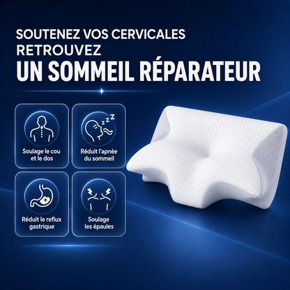 Oreiller à mémoire de forme Solmarea